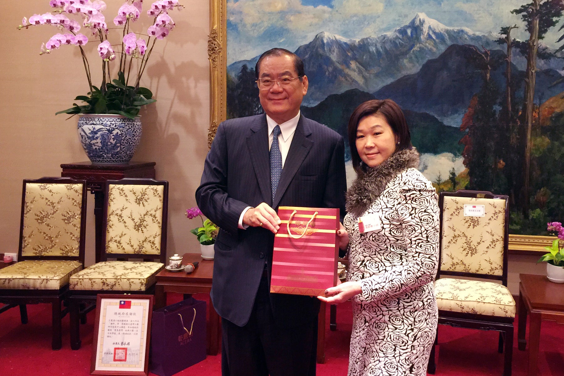 總統府藝廊展覽「寶島臺灣。經典工藝」